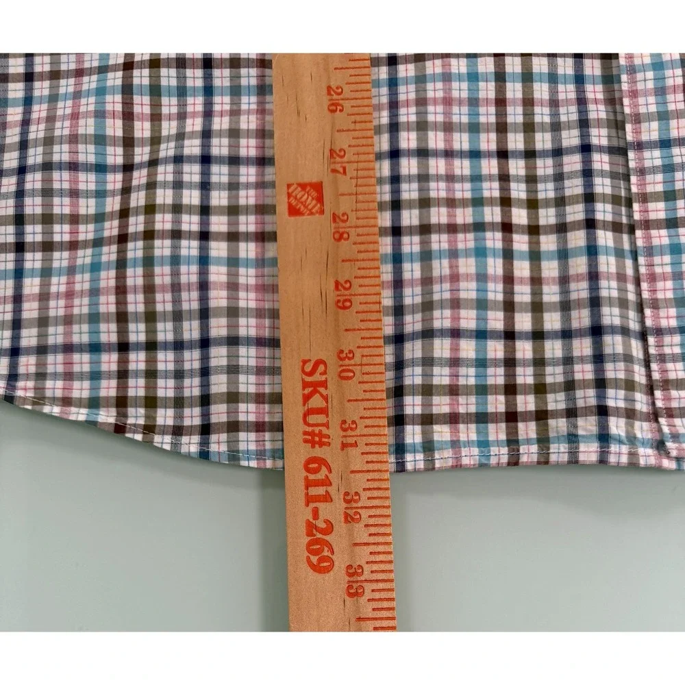 Rodd & Gunn‎ Shirt Men's 2XL Sports Fit Gingham Check Long Sleeve Casual Preppy